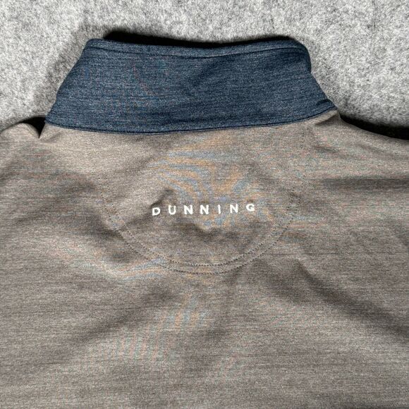 Dunning Sweatshirt Adult XL Golf 1/4 Zip Mock Neck Long Sleeve Men's - Picture 4 of 6